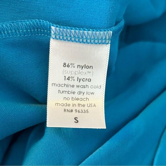 Susana Monaco Empire Waist Baby Doll Mini Dress in Vibrant Blue Size Small - Picture 5 of 5